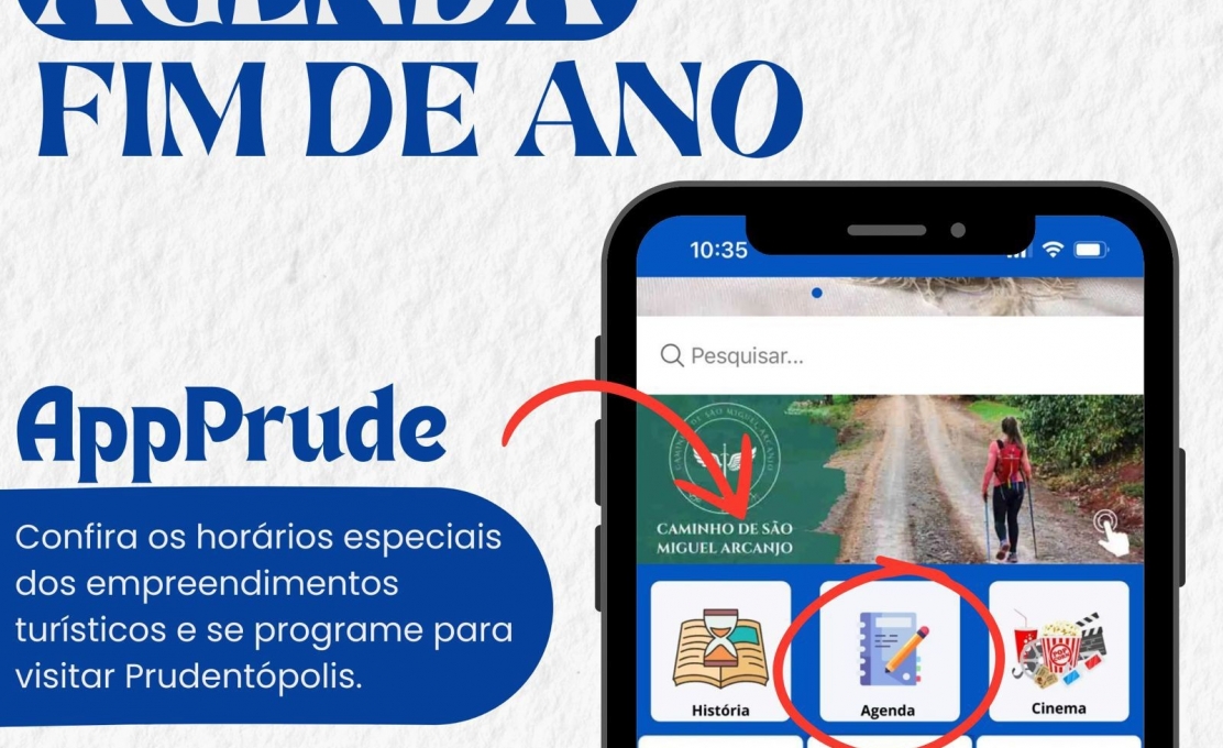 Baixe o AppPrude e fique por dentro da programação de final de ano! 