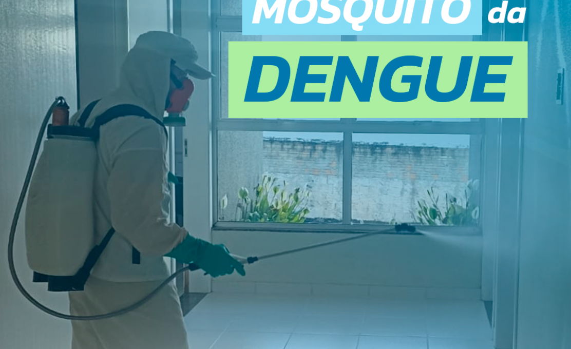 Borrifação contra o mosquito da Dengue 