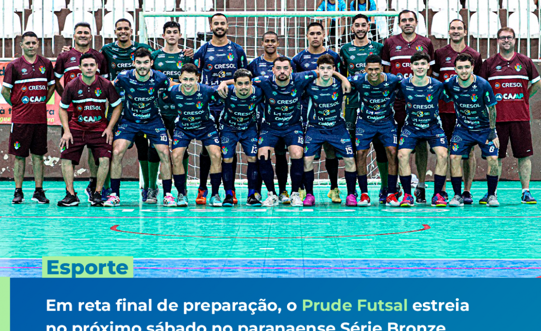 Prude Futsal vence na estreia da Série Bronze 2025