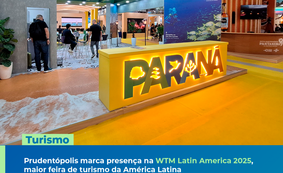 Prudentópolis marca presença na WTM Latin America 2025, maior feira de turismo da América Latina