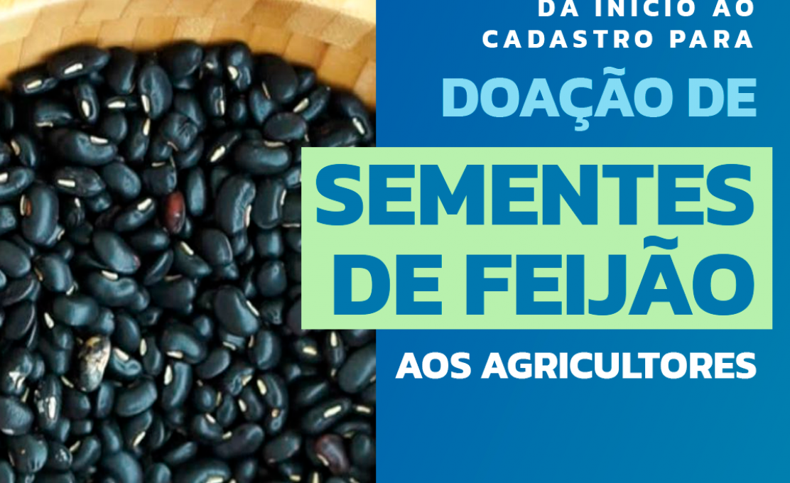 Doação de Sementes de Feijão para os Agricultores