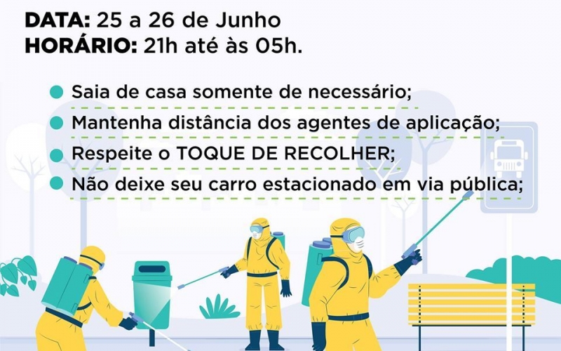 Secretaria de Saúde reforça limpeza e desinfecção de vias públicas 