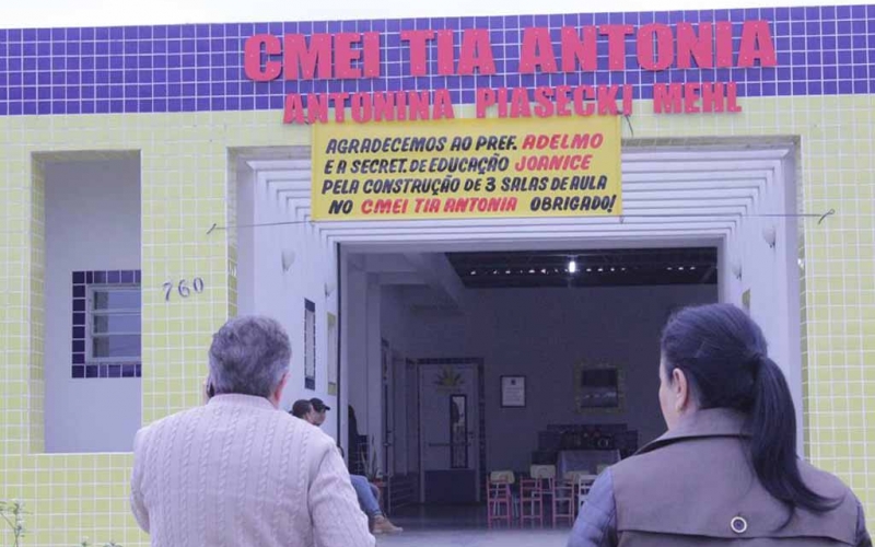 Inaugurada mais 3 salas de aula no CMEI Tia Antônia