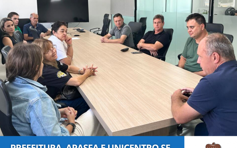 Prefeitura Municipal, Apasfa e Unicentro se reunem em prol de parceria de programa de castração 