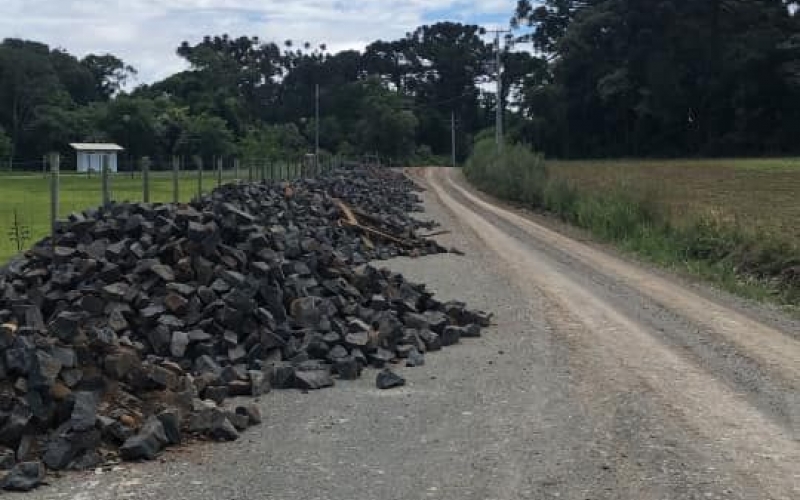 Obras na área rural, confira o desvio