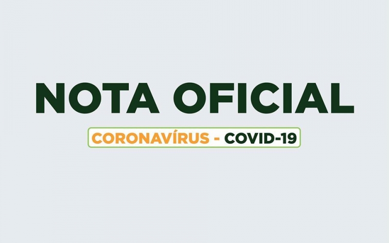 NOTA OFICIAL - Dia 28.05.2020