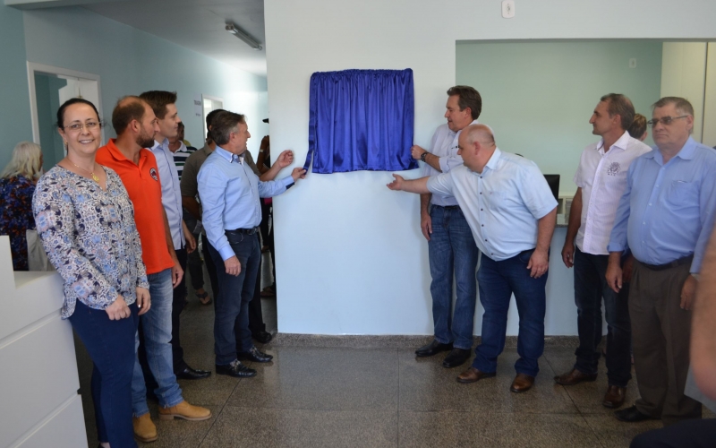 Prudentópolis inaugura nova ala no Centro de Saúde.