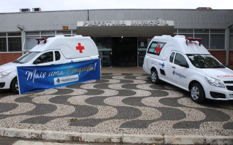 Município recebe duas novas ambulâncias